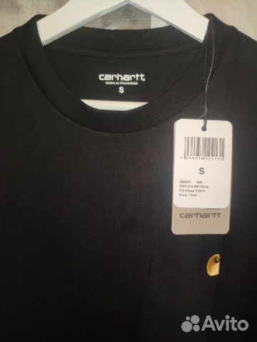 Carhartt WIP Футболка Chase S M (NEW) Оригинал