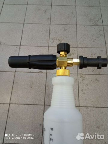 Пенная насадка на минимойку керхер