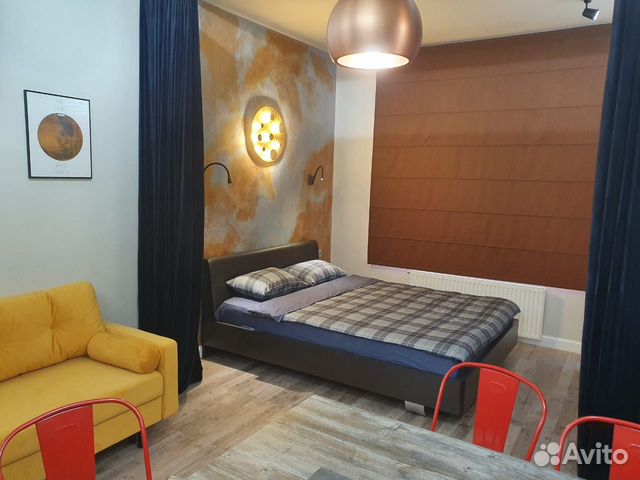 

Квартира-студия, 32 м², 2 кровати