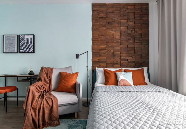 

Квартира-студия, 26 м², 2 кровати