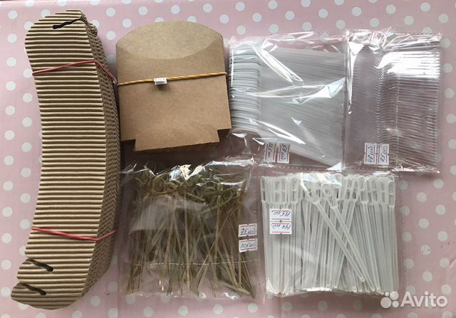 Одноразовая посуда одной коробкой