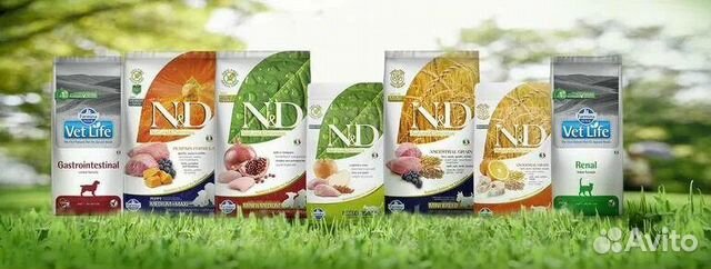 Корма для кошек и собак Фармина и другие корма