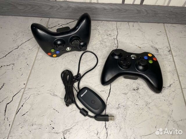 Геймпад xbox 360 + оригинальный ресивер
