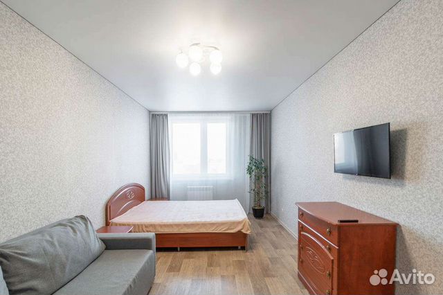

1-к. квартира, 42 м², 3 кровати