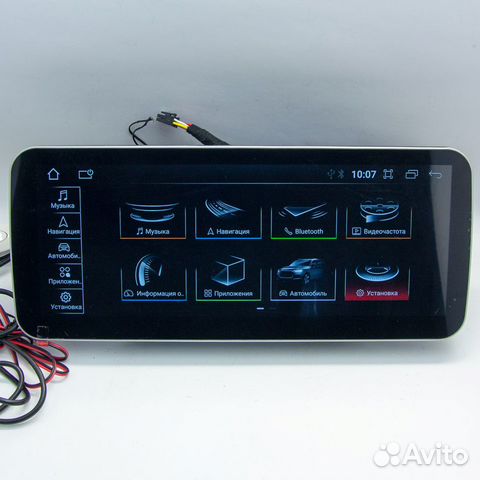 Штатная магнитола для Audi Q7 2005-2009 LeTrun 479