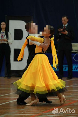 Платье для бальных танцев стандарт, латина Ю1