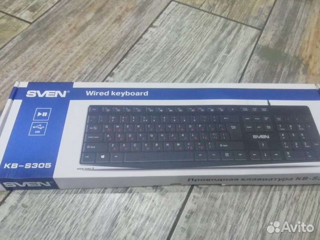 Проводная клавиатура sven