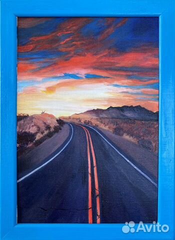 Современная картина Дорога