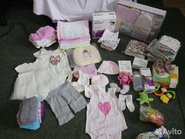 Вещи для новорождённого 0-6 мес