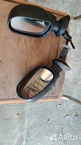 Боковое зеркало на renault logan