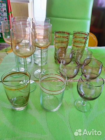 Рюмки, стаканы (стекло), СССР