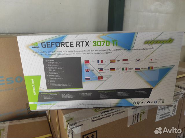 Nvidia RTX 3070Ti 8Gb Manli 81mh/s