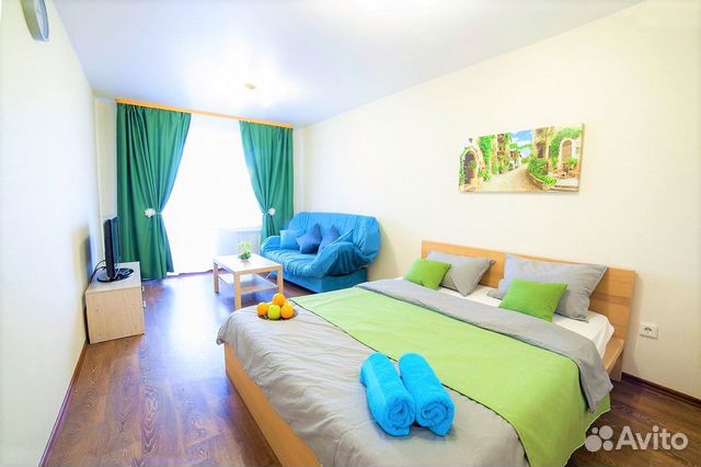 

1-к. квартира, 45 м², 1 кровать