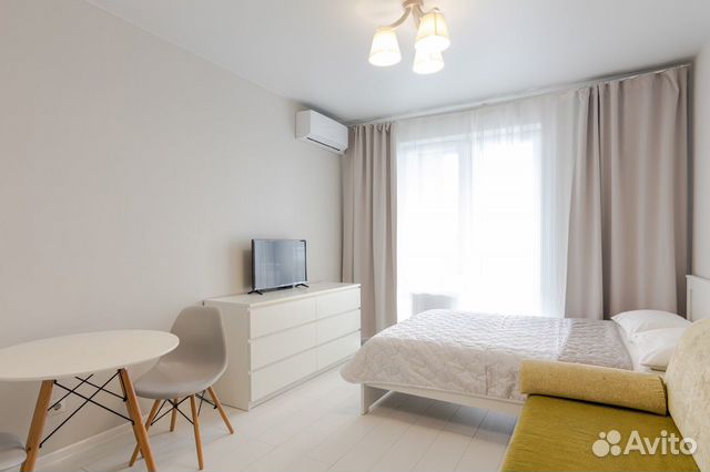 

Квартира-студия, 30 м², 3 кровати