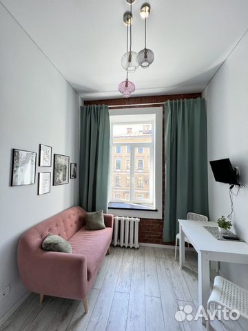 

Квартира-студия, 15 м², 2 кровати