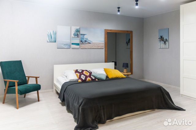 

Квартира-студия, 32 м², 1 кровать
