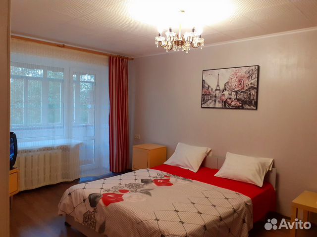 

1-к. квартира, 38 м², 3 кровати