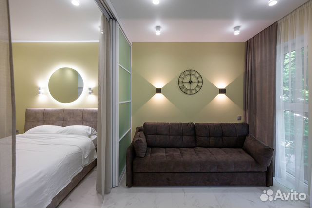 

1-к. квартира, 42 м², 2 кровати