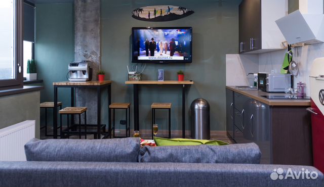 

1-к. квартира, 32 м², 2 кровати