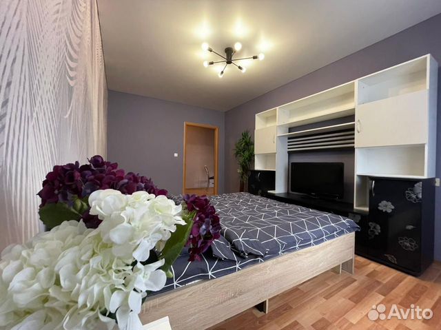

1-к. квартира, 45 м², 2 кровати