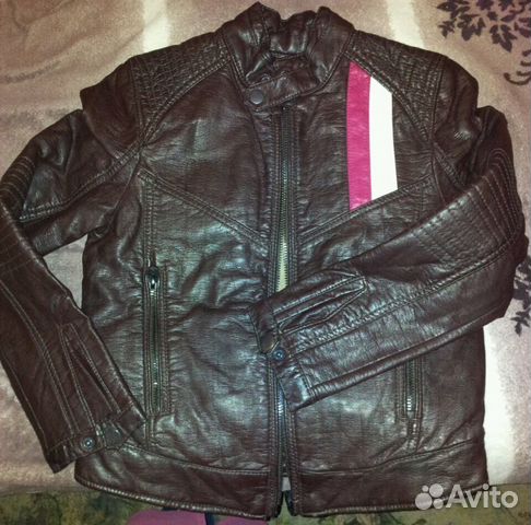 Куртка кож. зам Zara размер 9-10