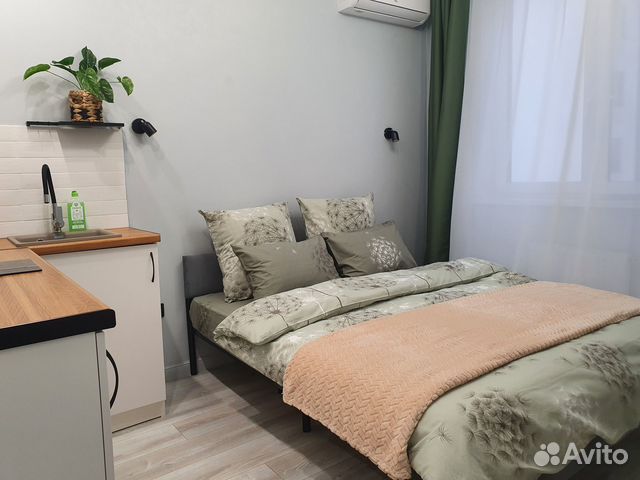 

Квартира-студия, 18 м², 1 кровать