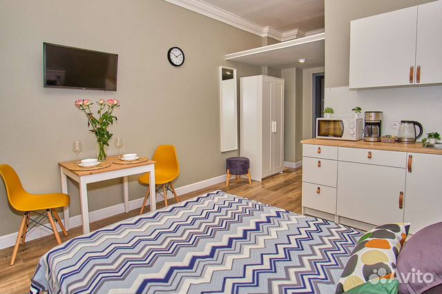 

Квартира-студия, 20 м², 1 кровать