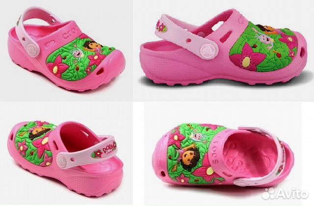 Сабо Crocs Даша Дора следопыт 23 - 24 р. оригинал Сабо Crocs Даша Дора следопыт 23 - 24 р. оригинал