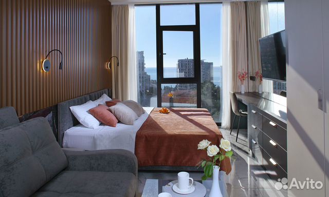 

Квартира-студия, 25 м², 2 кровати