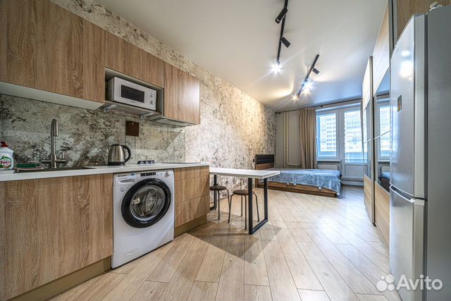 

Квартира-студия, 32 м², 1 кровать
