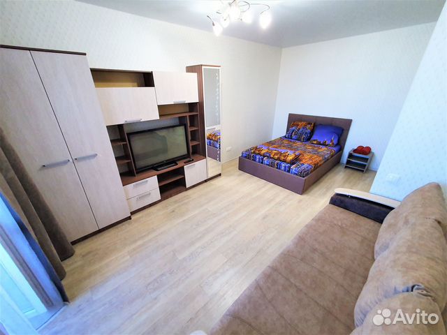 

1-к. квартира, 40 м², 2 кровати