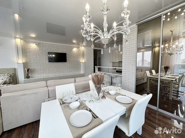 

Квартира-студия, 55 м², 2 кровати
