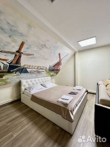

Квартира-студия, 30 м², 2 кровати