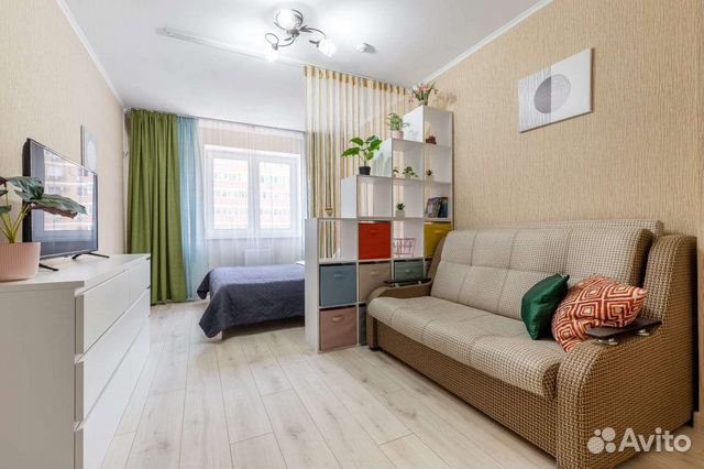 

1-к. квартира, 48 м², 2 кровати