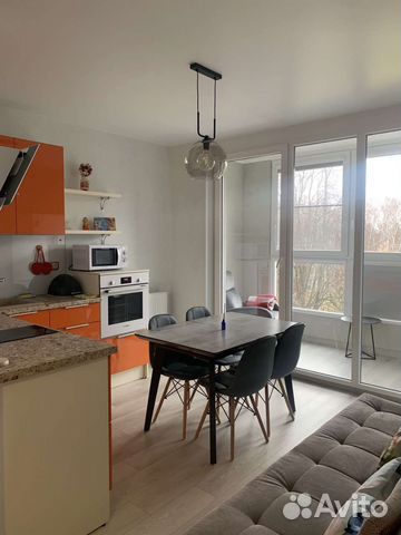 

1-к. квартира, 41 м², 2 кровати