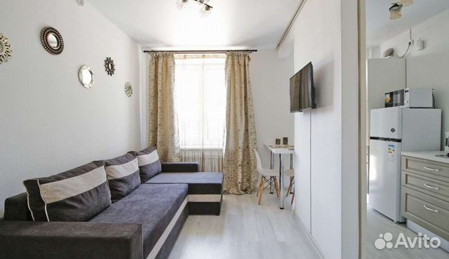 

Квартира-студия, 23 м², 2 кровати
