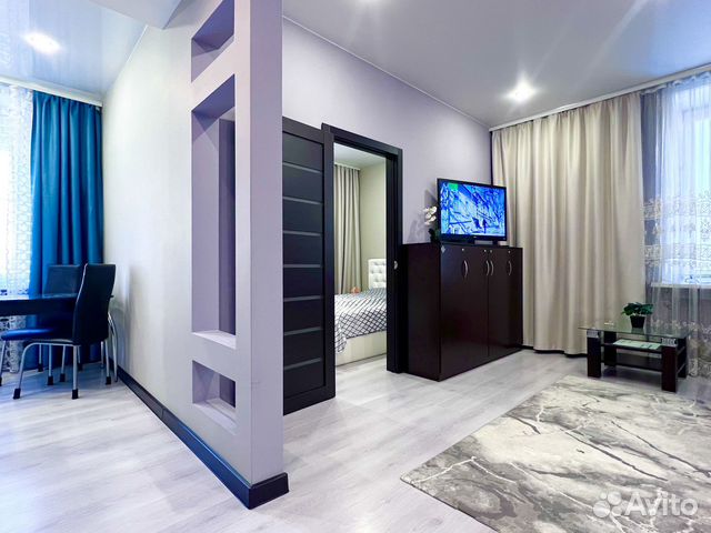 

2-к. квартира, 45 м², 2 кровати