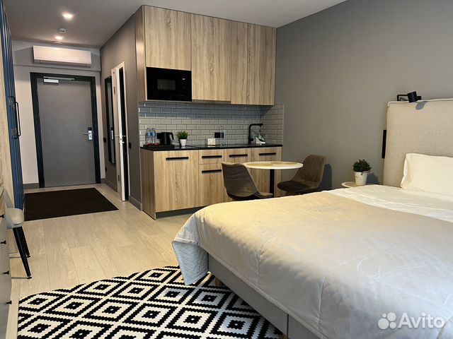 

Квартира-студия, 30 м², 1 кровать