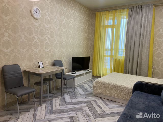 

Квартира-студия, 30 м², 2 кровати