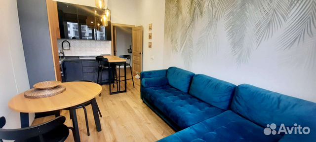 

1-к. квартира, 48 м², 3 кровати