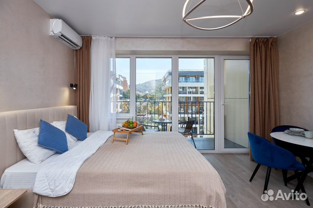 

Квартира-студия, 32 м², 2 кровати