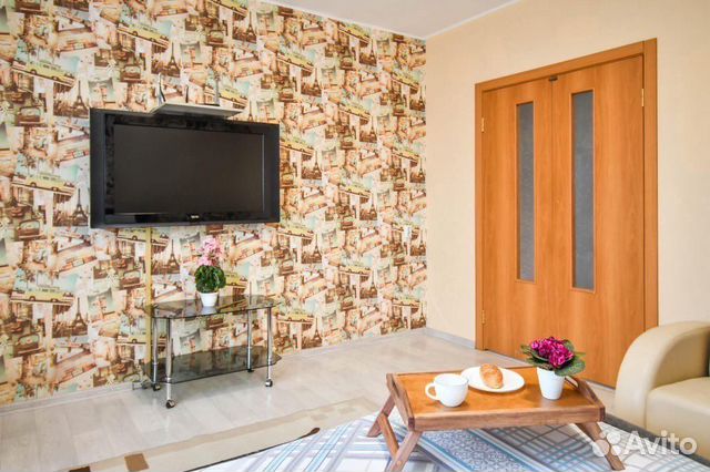 

1-к. квартира, 43 м², 2 кровати