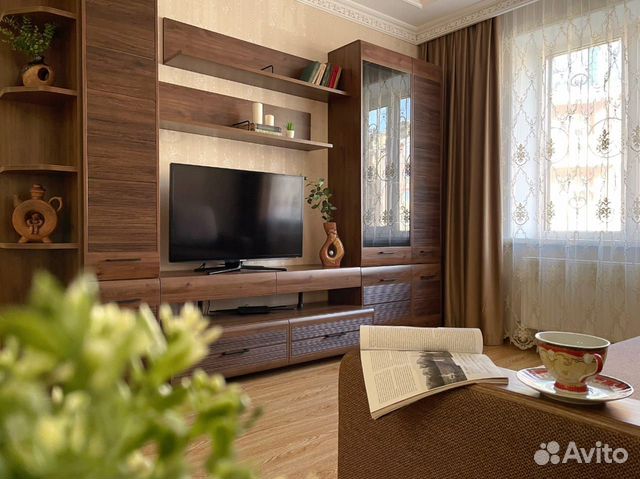 

1-к. квартира, 42 м², 2 кровати
