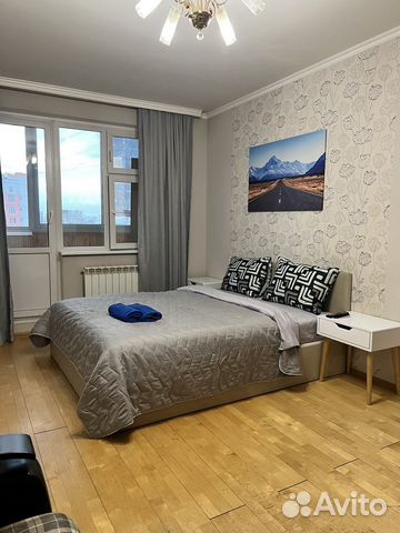 

1-к. квартира, 40 м², 2 кровати