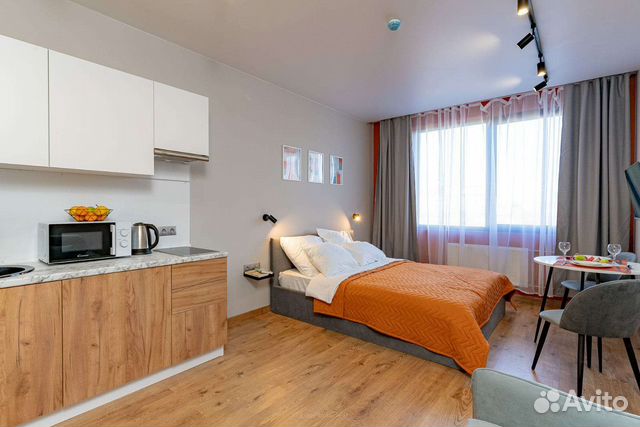 

Квартира-студия, 25 м², 3 кровати