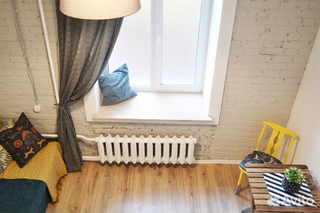 

Квартира-студия, 17 м², 1 кровать