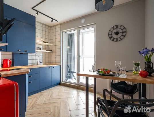 

1-к. квартира, 40 м², 2 кровати