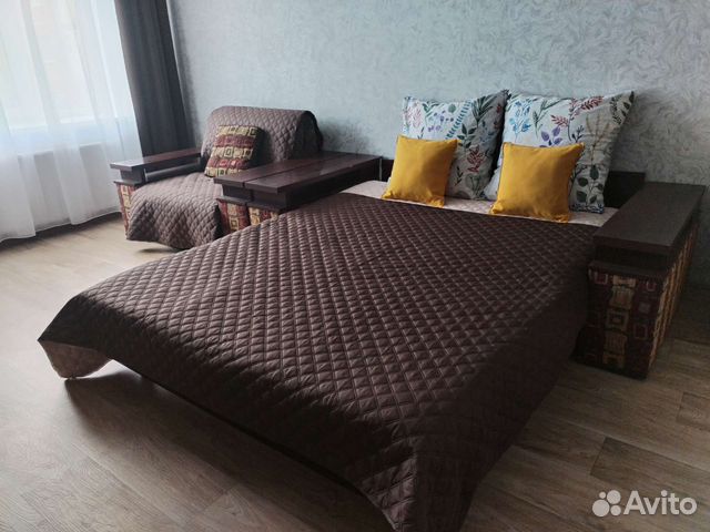 

1-к. квартира, 38,3 м², 2 кровати