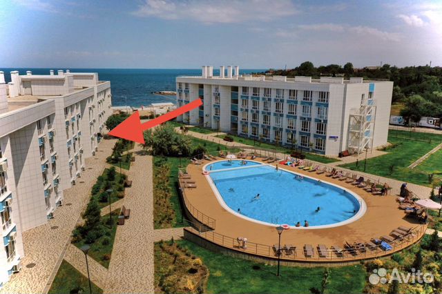 

Квартира-студия, 24 м², 2 кровати