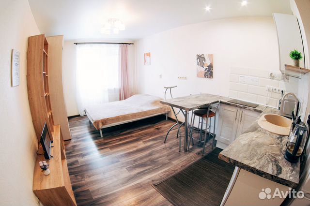 

Квартира-студия, 26 м², 1 кровать